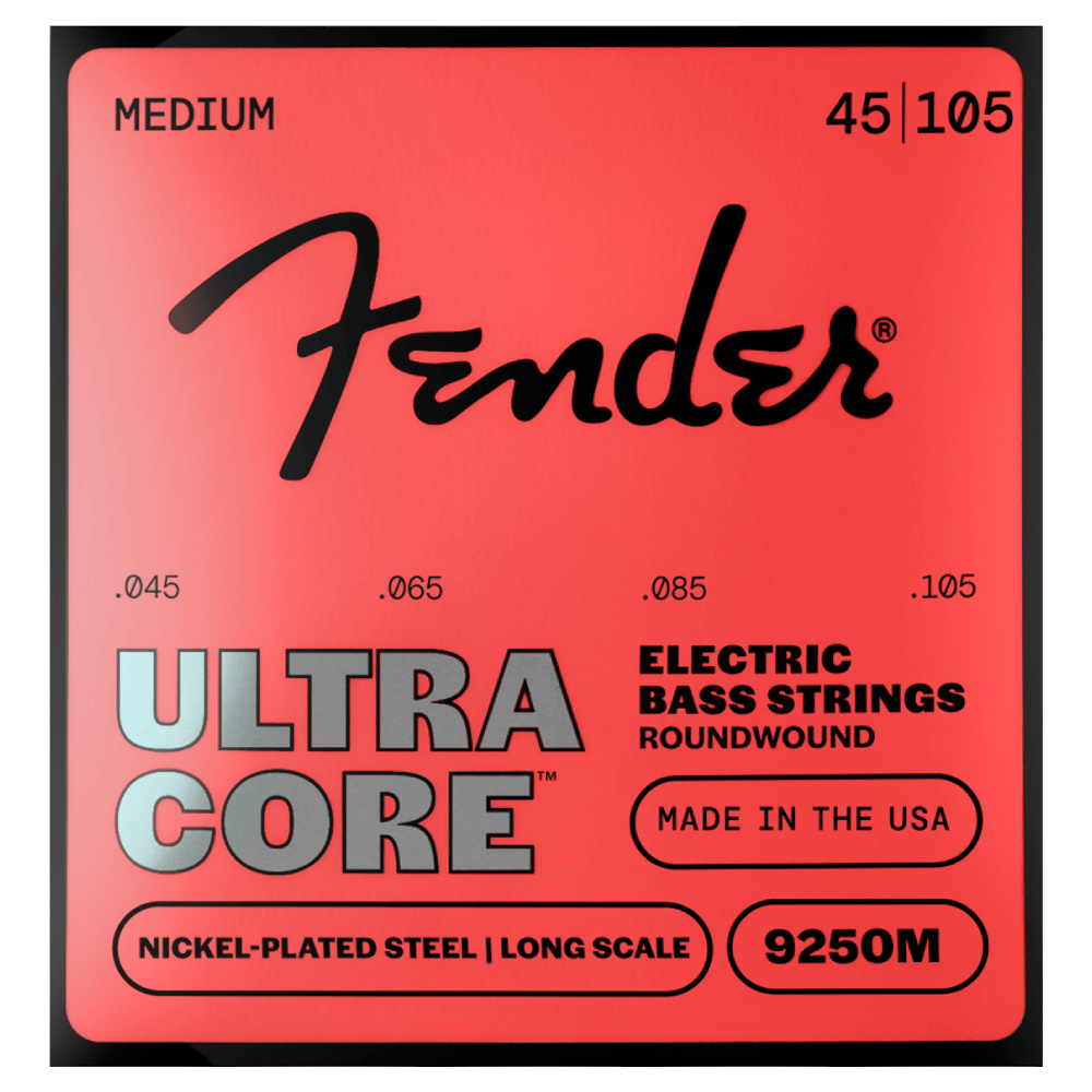 Fender Ultracore 9250M Nickel Plated Steel Long Scale 45-105 Bas Gitar Teli